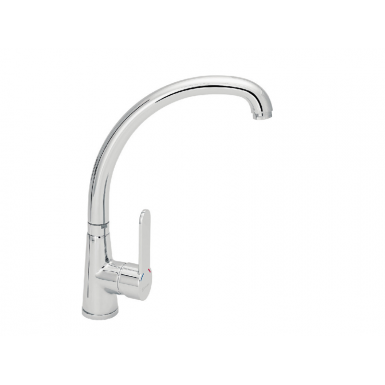 OMEGA sink faucet with high spout chrome