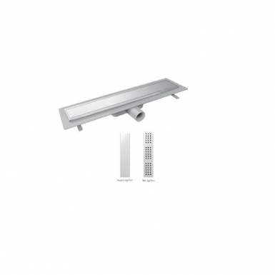 Shower channel 40cm with design 70-19304/1S