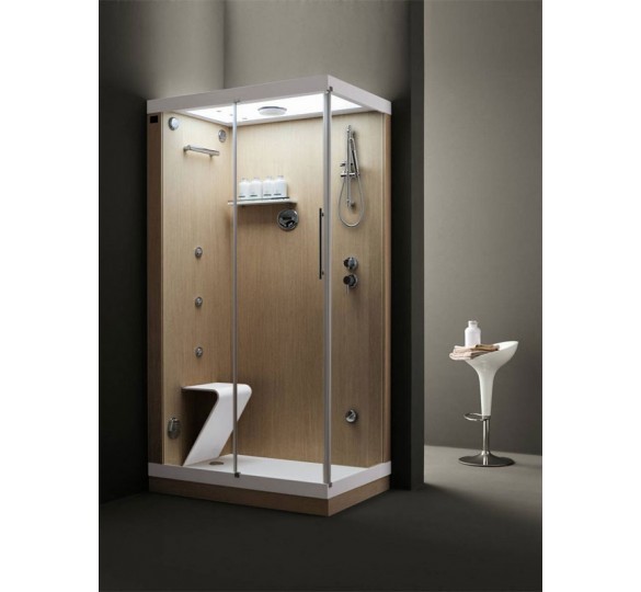 SHOWER BOX YOUNG 100X70X2.2 RED ACRILAN SHOWER BOX