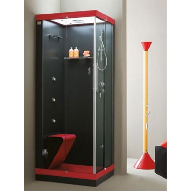 SHOWER BOX YOUNG 120X75X2.2 RED ACRILAN