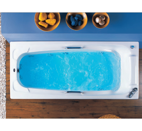 Vergina bathtub acrilan ACRILAN Sanitary Ware - AGGELOPOULOS SANITARY WARE S.A.