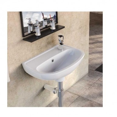 SEREL washbasin white 40* 25 * 9.5 cm