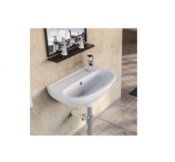 SEREL washbasin white 40* 25 * 9.5 cm WASHBASINS