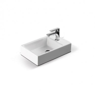 TETRA washbasin white 45 * 28 * 10.5 cm
