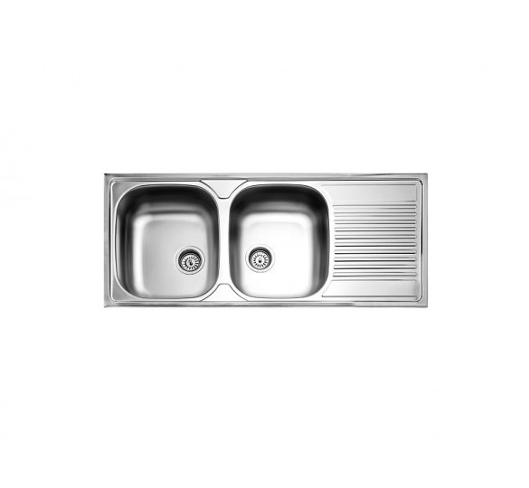 VALLEY sink 116*50 smooth STAINLESS SINK