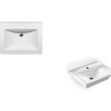SLIM washbasin white 60 * 46 * 14 cm