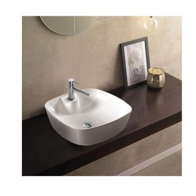 SEREL washbasin white 46 * 46 * 11 cm
