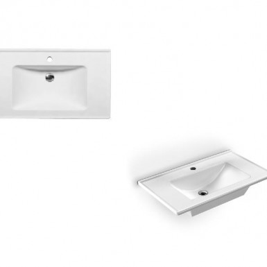 SLIM washbasin white 80 * 46 * 14 cm