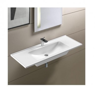 SLIM washbasin white 100 * 46 * 14 cm