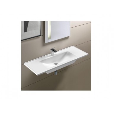 SLIM washbasin white 100 * 46 * 14 cm