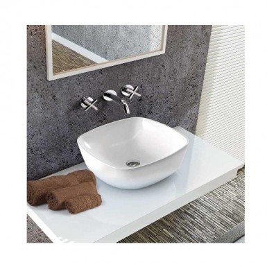 SEREL washbasin white 46 * 46 * 11 cm