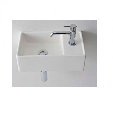 TEOREMA  / R washbasin white 41 * 23 * 8.5 cm