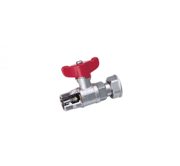 BALL VALVE STATUS 3/4" M-F BRASS FORM MINI-BALL VALVES Sanitary Ware - AGGELOPOULOS SANITARY WARE S.A.