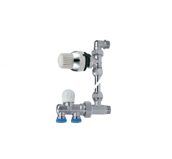 SET VALVE SMART FORM BRASS FORM RADIATOR VALVES Sanitary Ware - AGGELOPOULOS SANITARY WARE S.A.