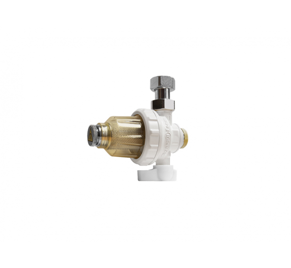 Chrome magnetic filter 3/4 x 3/4 2020 Brass Form Sanitary Ware - AGGELOPOULOS SANITARY WARE S.A.