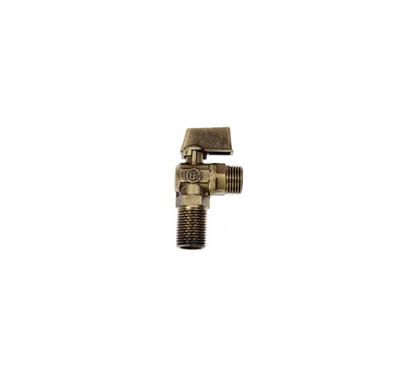 ANGLE BALL VALVE STATUS BRASS FORM MINI-BALL VALVES Sanitary Ware - AGGELOPOULOS SANITARY WARE S.A.