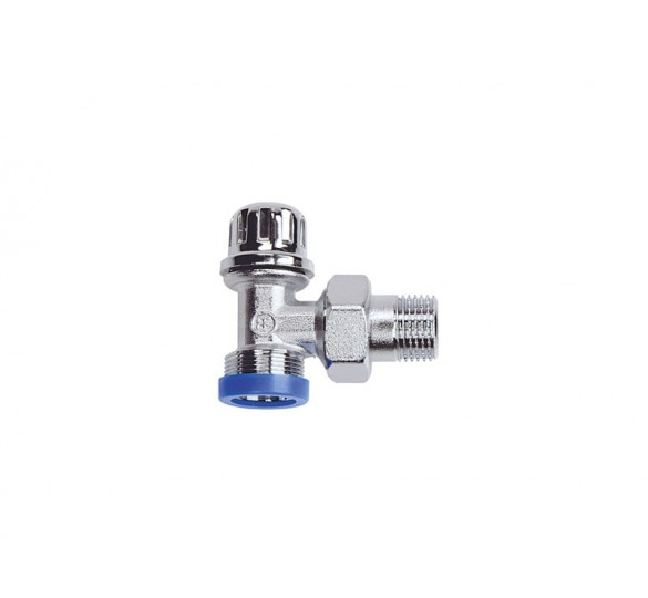 ANGLE LOCK SHIELD VALVE SMART FORM BRASS FORM RADIATOR VALVES Sanitary Ware - AGGELOPOULOS SANITARY WARE S.A.