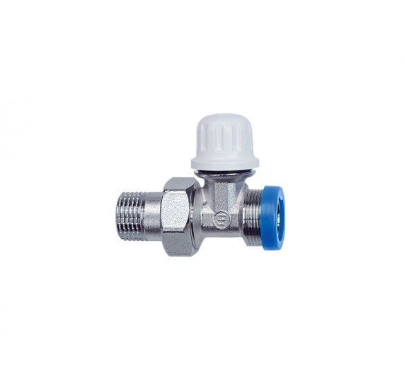 STRAIGHT LOCK SHIELD VALVE SMART FORM BRASS FORM RADIATOR VALVES Sanitary Ware - AGGELOPOULOS SANITARY WARE S.A.