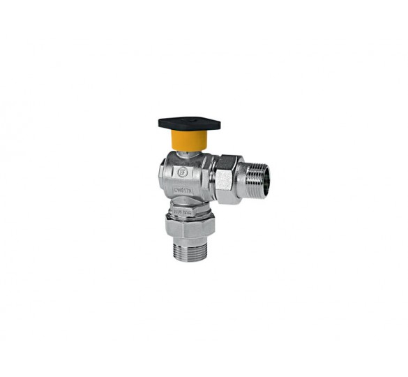 ANGLE BALL VALVE BRASS FORM MOTORIZED VALVES Sanitary Ware - AGGELOPOULOS SANITARY WARE S.A.