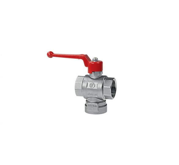 BALL VALVE 3WAY SMART BRASS FORM MINI-BALL VALVES Sanitary Ware - AGGELOPOULOS SANITARY WARE S.A.