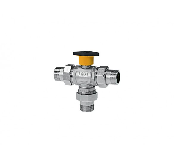 MOTORIZED 3-WAY BALL VALVE BRASS FORM MOTORIZED VALVES Sanitary Ware - AGGELOPOULOS SANITARY WARE S.A.