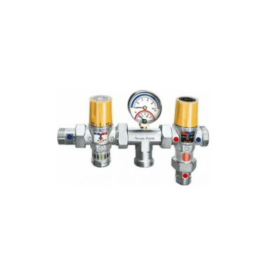 Mixing valve and diverter valve 1/2 '' Brass Form 4560