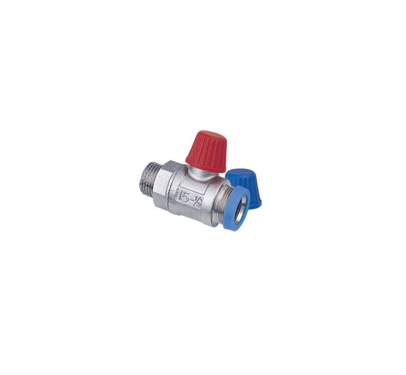 BALL VALVE STATUS 1/2" * (24*19) BRASS FORM MINI-BALL VALVES Sanitary Ware - AGGELOPOULOS SANITARY WARE S.A.