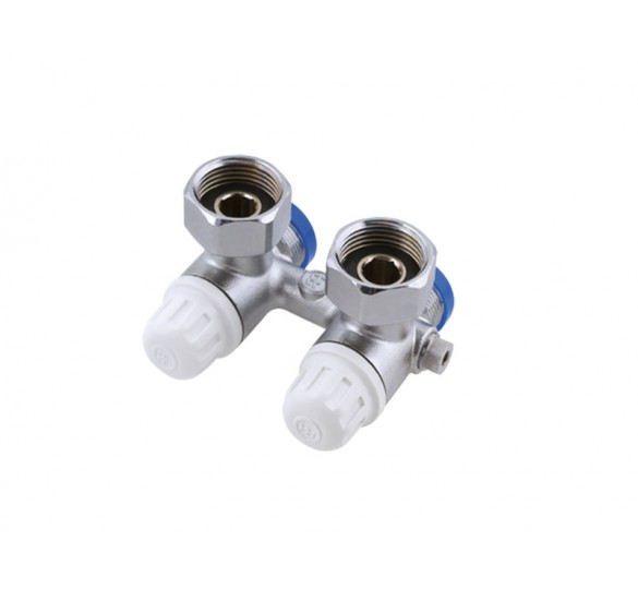 ANGLE VALVE HTA-FORM WITH BY PASS BRASS FORM RADIATOR VALVES Sanitary Ware - AGGELOPOULOS SANITARY WARE S.A.
