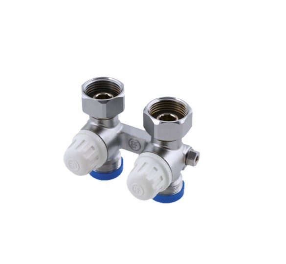 STRAIGHT VALVE HTA-FORM WITH BY PASS BRASS FORM RADIATOR VALVES Sanitary Ware - AGGELOPOULOS SANITARY WARE S.A.