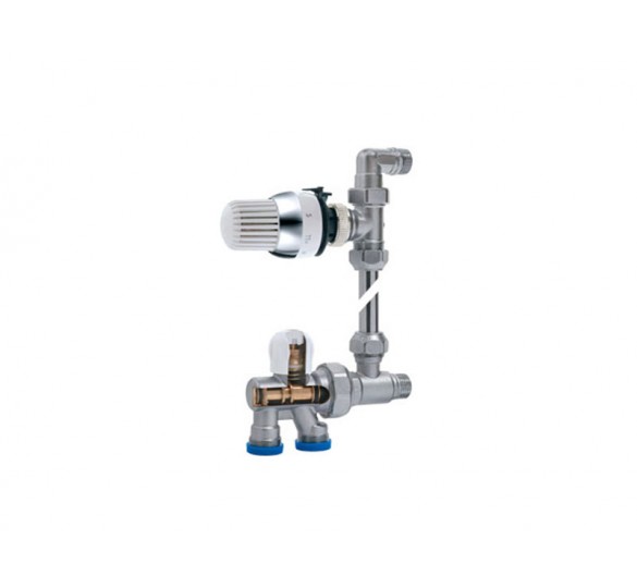 SET VALVE MICRO FORM BRASS FORM RADIATOR VALVES Sanitary Ware - AGGELOPOULOS SANITARY WARE S.A.