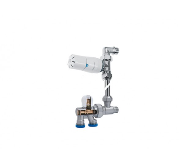 SET VALVE MICRO FORM BRASS FORM RADIATOR VALVES Sanitary Ware - AGGELOPOULOS SANITARY WARE S.A.
