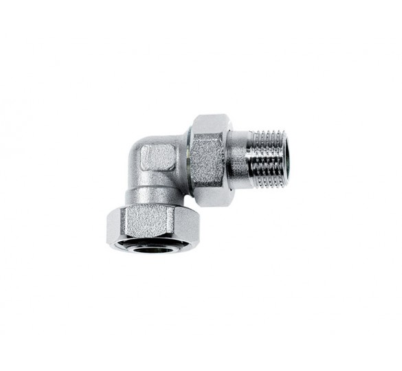 ANGLE SET THERMOSTATIC BRASS FORM RADIATOR VALVES Sanitary Ware - AGGELOPOULOS SANITARY WARE S.A.