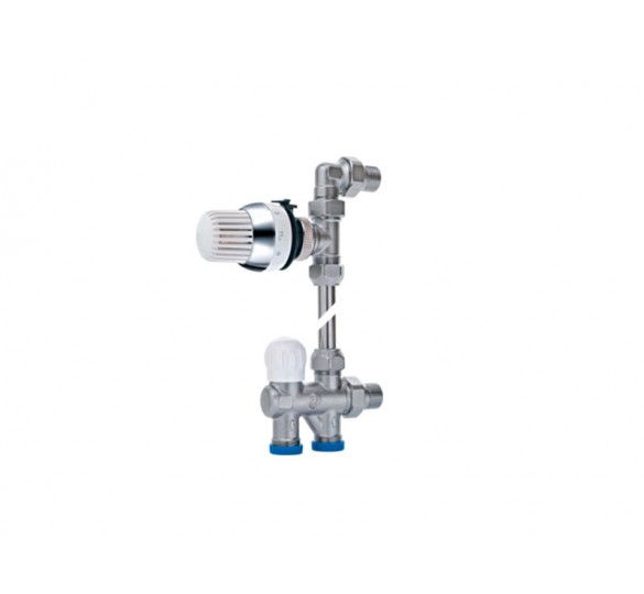 SET VALVE ECO-HIT BRASS FORM RADIATOR VALVES Sanitary Ware - AGGELOPOULOS SANITARY WARE S.A.