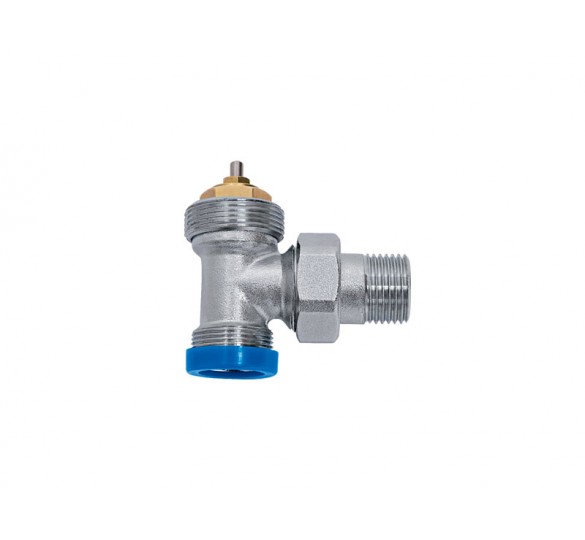 ANGLE THERMOSTATIC VALVE DOUBLE PIPES BRASS FORM RADIATOR VALVES Sanitary Ware - AGGELOPOULOS SANITARY WARE S.A.