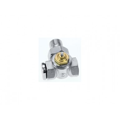 THERMOSTATIC VALVE DOUBLE PIPES BRASS FORM