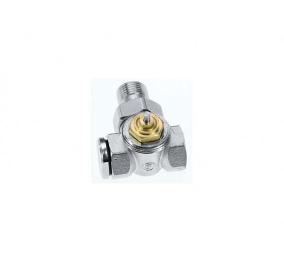THERMOSTATIC VALVE DOUBLE PIPES BRASS FORM RADIATOR VALVES Sanitary Ware - AGGELOPOULOS SANITARY WARE S.A.