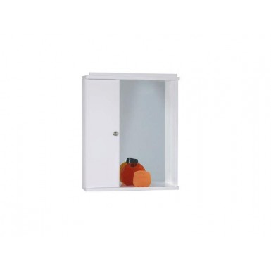 Καθρέπτης με ντουλάπι 50cm  λευκός