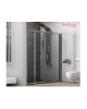 FLORA 600 + SN-10 DOUBLE SLIDING DOOR + SIDE PANEL Karag box square Sanitary Ware - AGGELOPOULOS SANITARY WARE S.A.