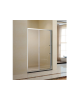 MINIMAL 500 SINGLE SLIDING DOOR AND SIDE PANEL CLEAR  Karag box square Sanitary Ware - AGGELOPOULOS SANITARY WARE S.A.