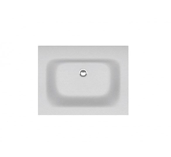 ELOISE 60 SOLID surface washbasin 60x46x16cm WASHBASINS