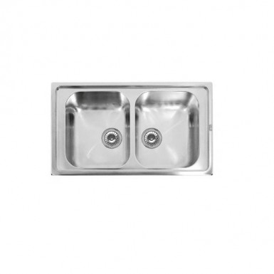 Karag BL 887 86 x 50 cm Smooth Inlaid Sink