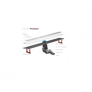 Confluo Premium drainage system LINE 550