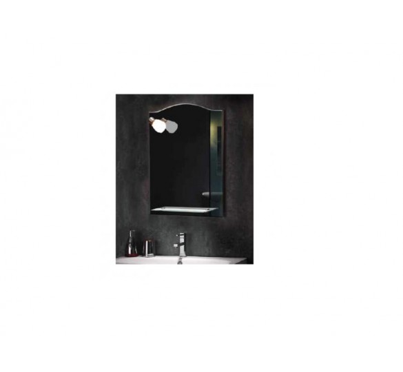 30302 mirror with lighting and rear parcel shelf 50 * 70 cm MIRRORS