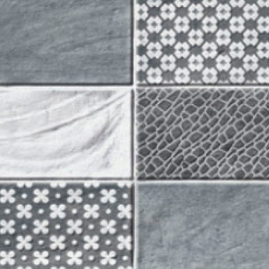 Fabric Mosaico Perla 20x60cm Πλακάκι κεραμικο γυαλιστερο
