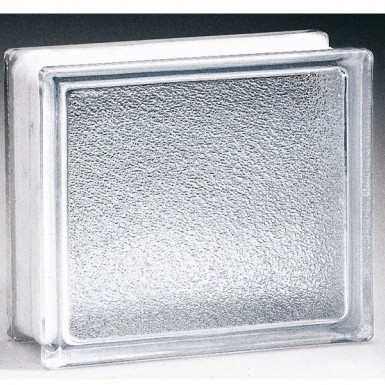 glass brick tantzerin colorless 19 x 19 x 8