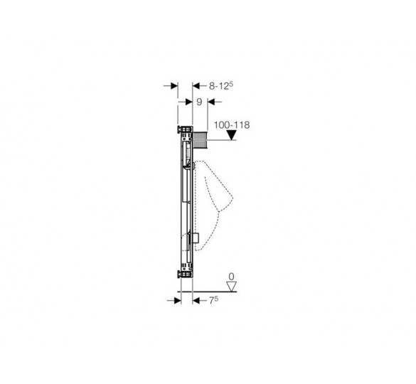 geberit fastening element kombifix 457.611.00.1 fixing elements geberit Sanitary Ware - AGGELOPOULOS SANITARY WARE S.A.