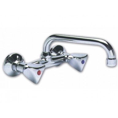 GALAXY sink faucet on wall chrome 19-5181