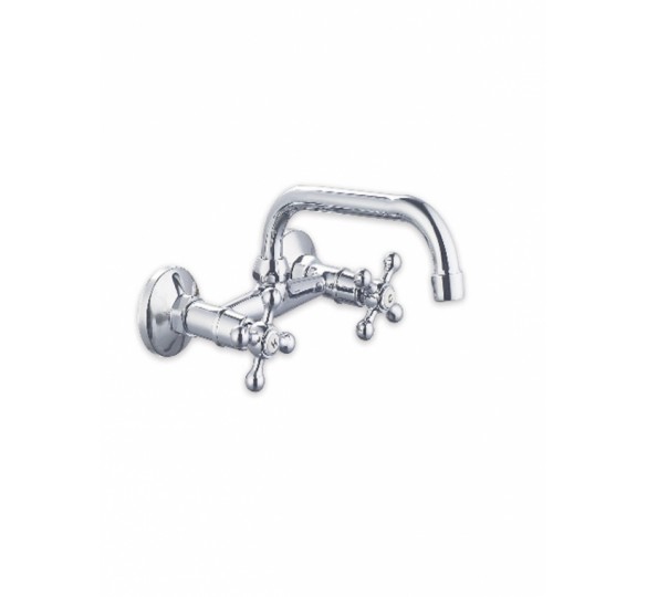 BRAVA - RETRO sink faucet on wall 26-7405 KITCHEN FAUCETS