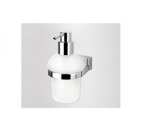 chrome wall mounted dispenser 200ml bloq Sanitary Ware - AGGELOPOULOS SANITARY WARE S.A.