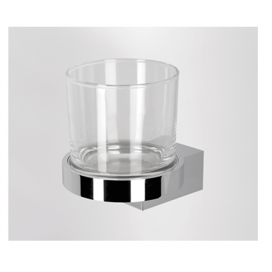 wall mounted chrome cupholder